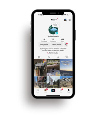 social media mockup